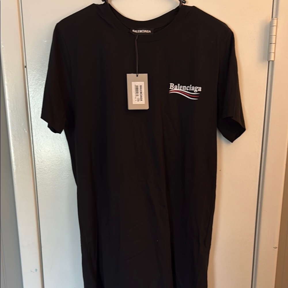 Balenciaga Black Short Sleeve Tee